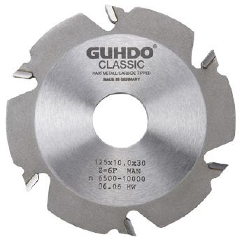 Guhdo 3107 HW Nutfräser 125x4,0x30 Z6F